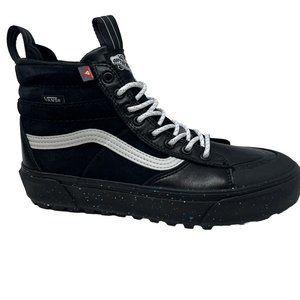Vans Sk8 Hi MTE Black Glitter Women's 9.5 All Weather New Shoes Lined